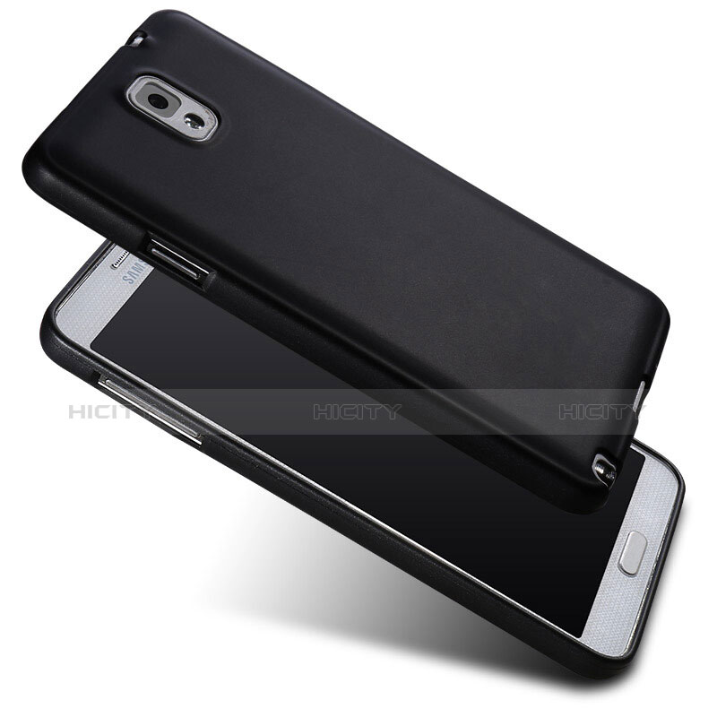 Coque Ultra Fine Silicone Souple pour Samsung Galaxy Note 3 N9000 Noir Plus