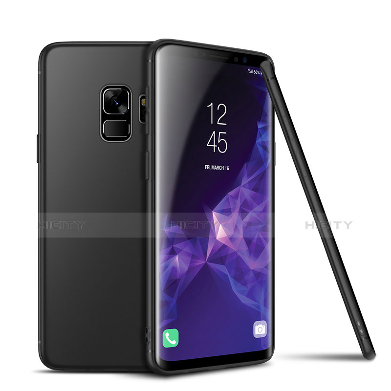 Coque Ultra Fine Silicone Souple pour Samsung Galaxy S9 Noir Plus