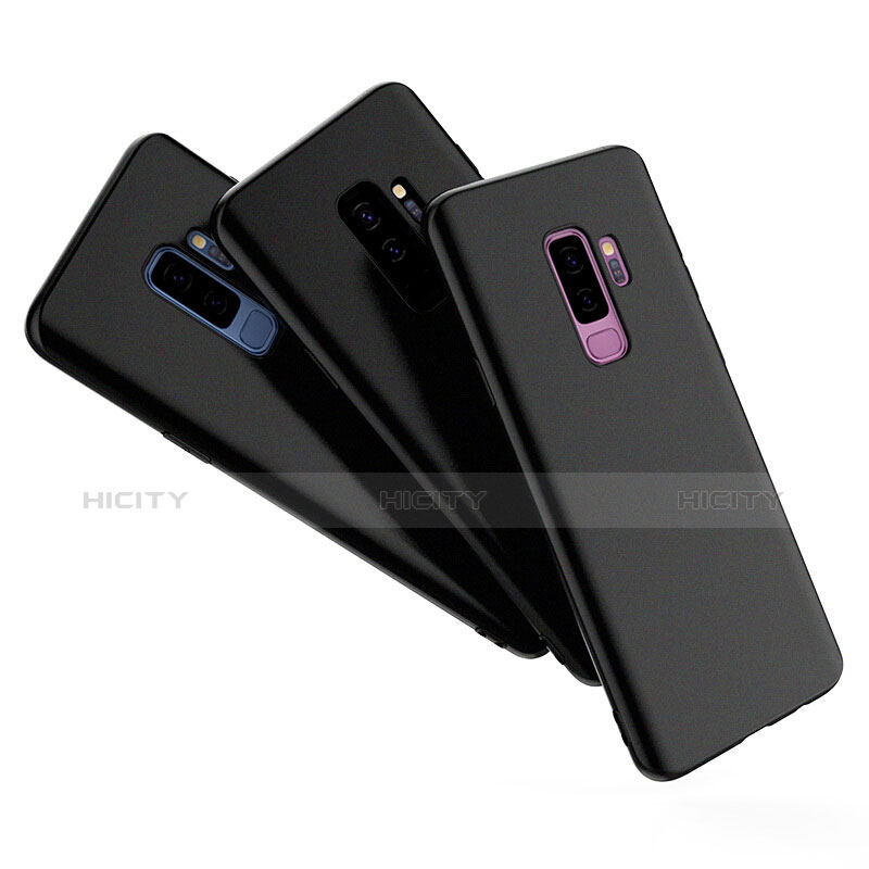 Coque Ultra Fine Silicone Souple pour Samsung Galaxy S9 Plus Noir Plus