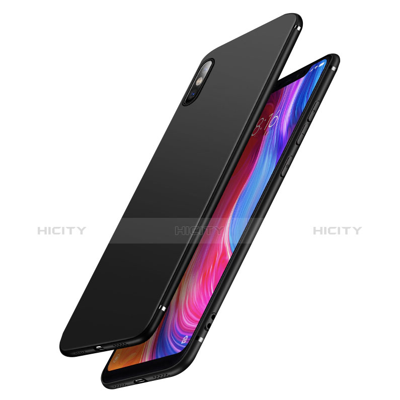 Coque Ultra Fine Silicone Souple pour Xiaomi Mi 8 Explorer Noir Plus