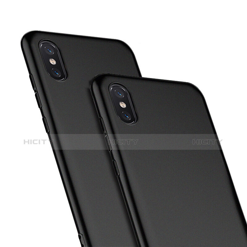 Coque Ultra Fine Silicone Souple pour Xiaomi Mi 8 Screen Fingerprint Edition Noir Plus