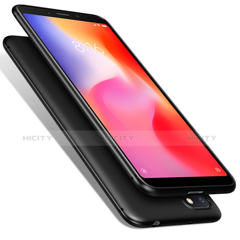 Coque Ultra Fine Silicone Souple pour Xiaomi Redmi 6A Noir Plus