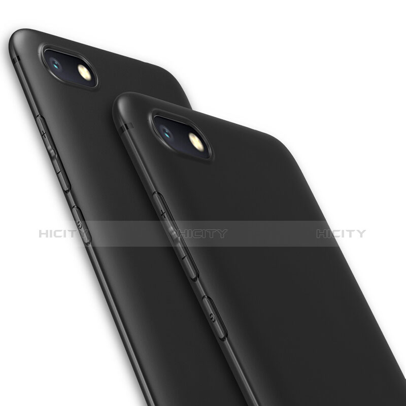 Coque Ultra Fine Silicone Souple pour Xiaomi Redmi 6A Noir Plus