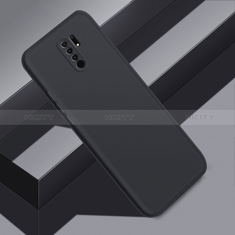 Coque Ultra Fine Silicone Souple pour Xiaomi Redmi 9 Prime India Noir Plus