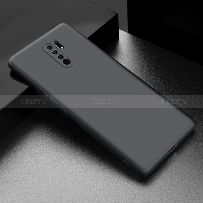 Coque Ultra Fine Silicone Souple pour Xiaomi Redmi 9 Prime India Noir Plus