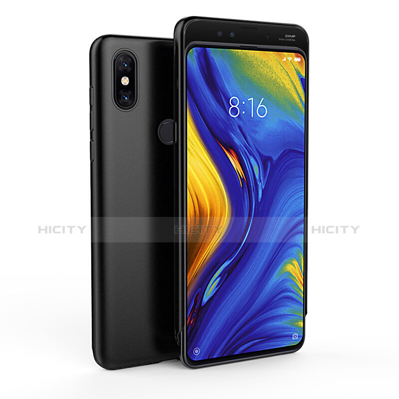 Coque Ultra Fine Silicone Souple R01 pour Xiaomi Mi Mix 3 Noir Plus