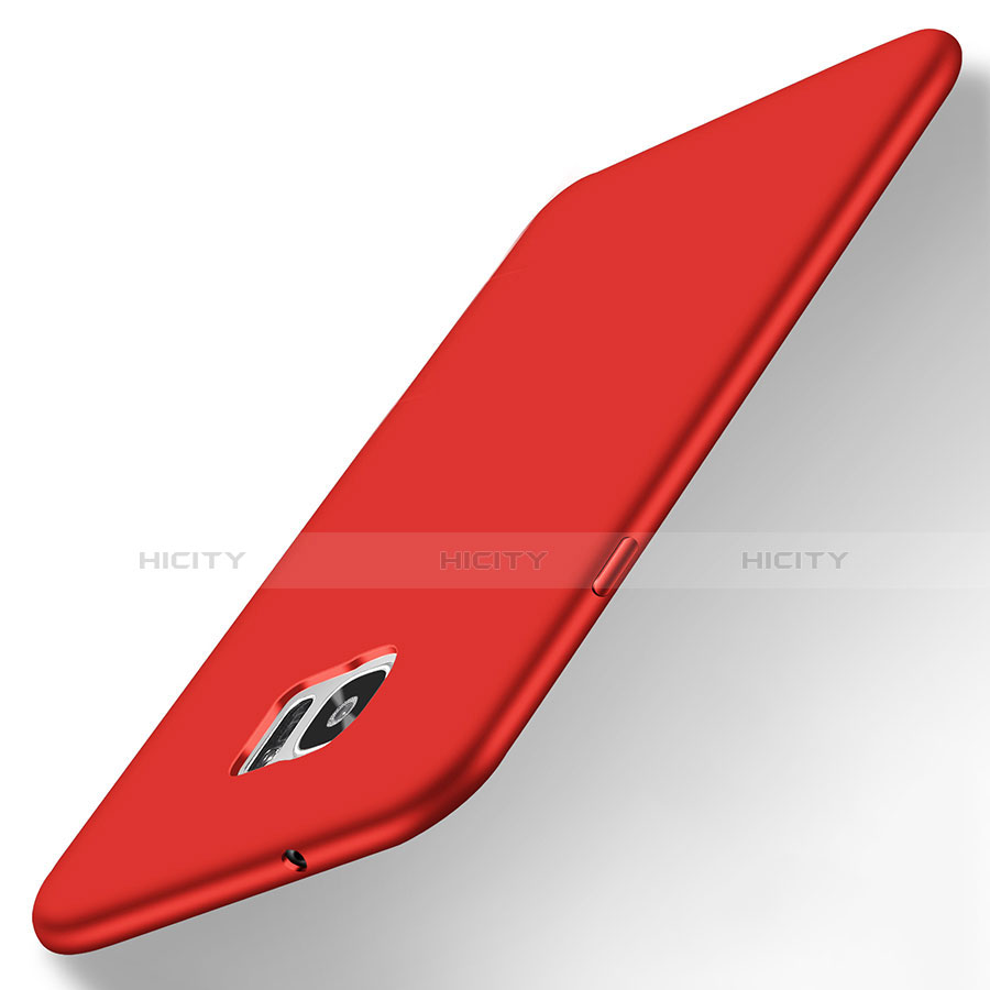 Coque Ultra Fine Silicone Souple R03 pour Samsung Galaxy S7 Edge G935F Rouge Plus