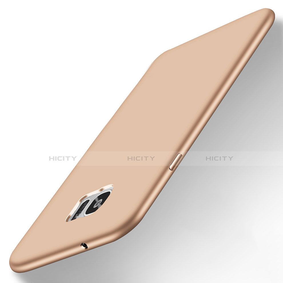 Coque Ultra Fine Silicone Souple R06 pour Samsung Galaxy S7 Edge G935F Or Plus