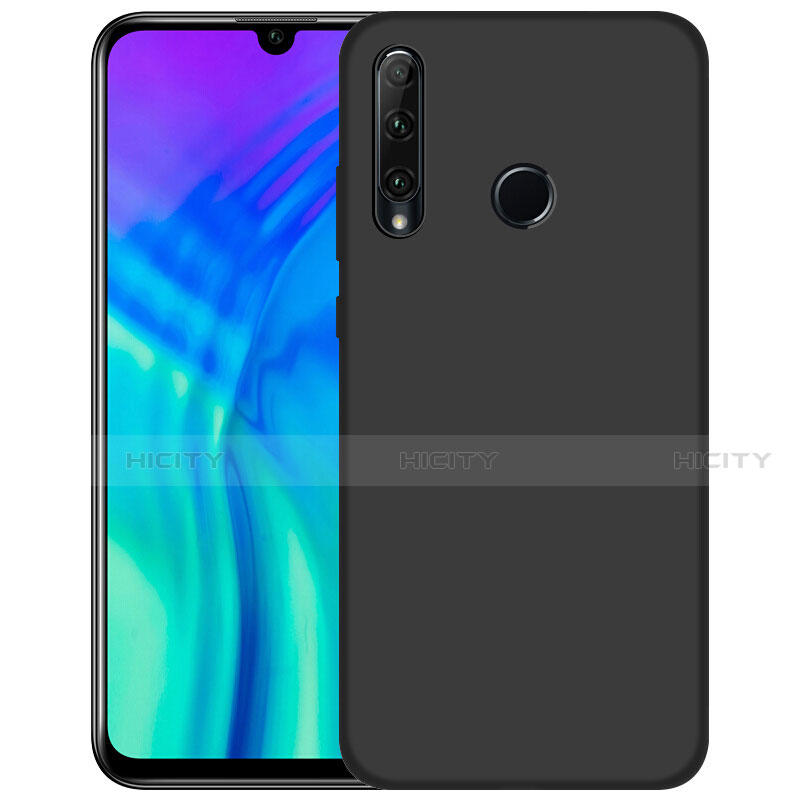 Coque Ultra Fine Silicone Souple S02 pour Huawei P Smart+ Plus (2019) Noir Plus