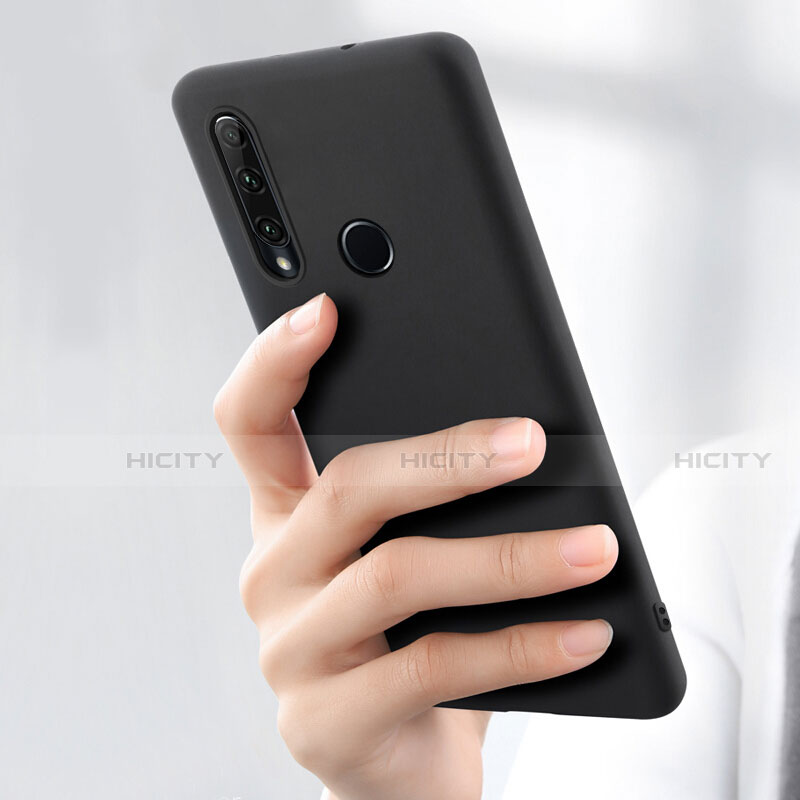 Coque Ultra Fine Silicone Souple S02 pour Huawei P Smart+ Plus (2019) Noir Plus