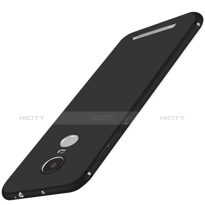 Coque Ultra Fine Silicone Souple S02 pour Xiaomi Redmi Note 3 Noir Plus