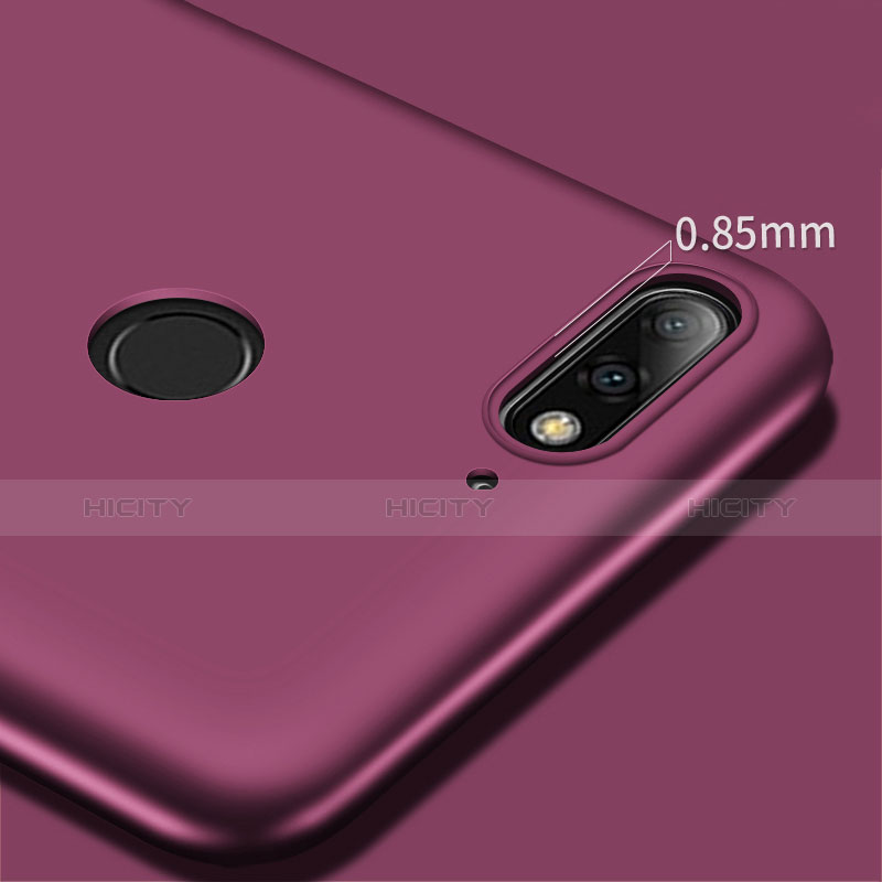 Coque Ultra Fine Silicone Souple S03 pour Huawei Enjoy 8 Violet Plus