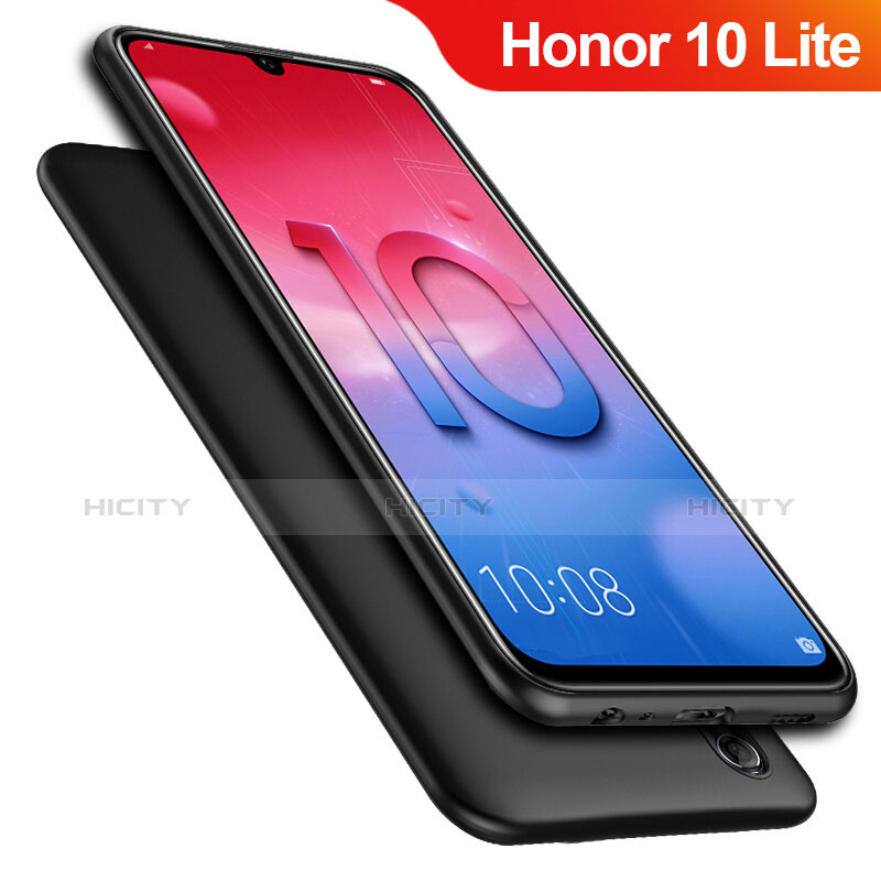 Coque Ultra Fine Silicone Souple S03 pour Huawei Honor 10 Lite Noir Plus