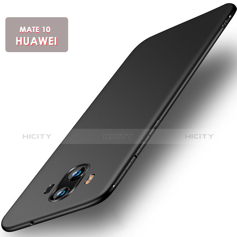 Coque Ultra Fine Silicone Souple S03 pour Huawei Mate 10 Noir Plus