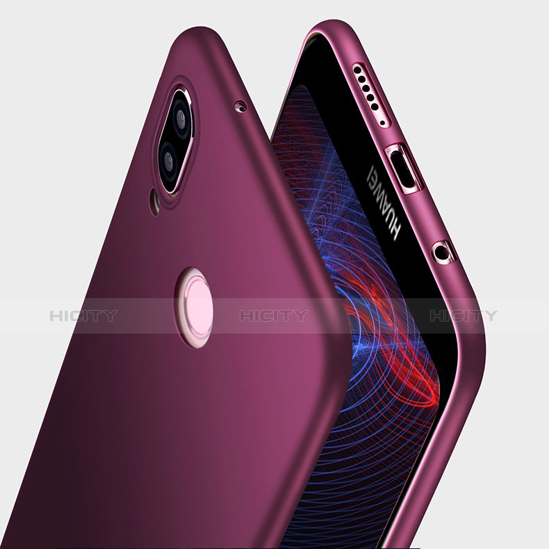 Coque Ultra Fine Silicone Souple S03 pour Huawei P20 Lite Violet Plus