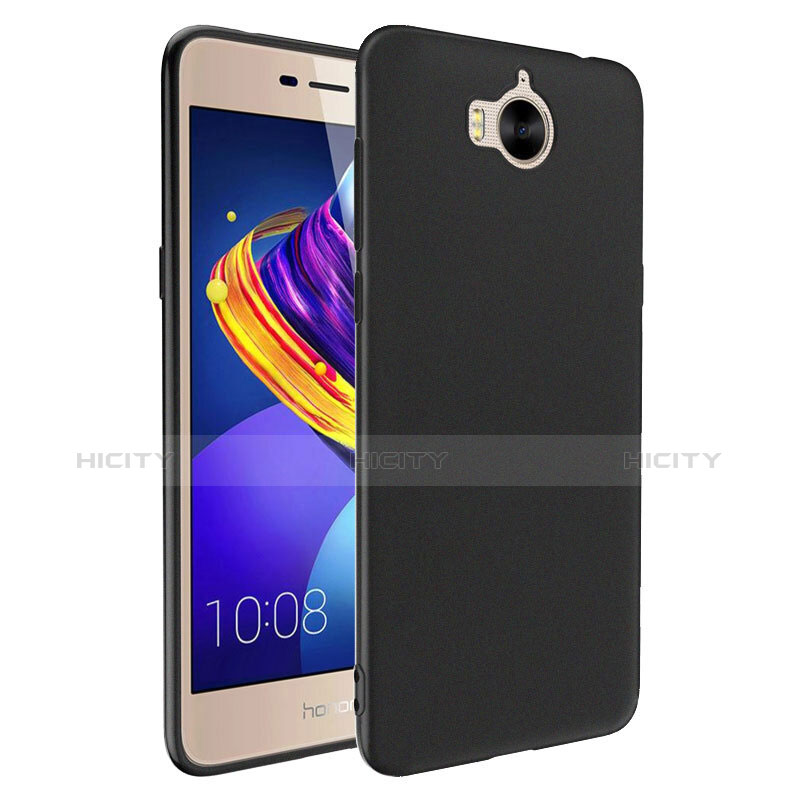 Coque Ultra Fine Silicone Souple S03 pour Huawei Y5 III Y5 3 Noir Plus