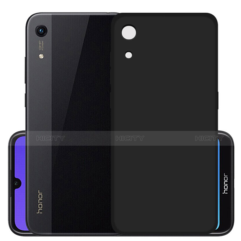 Coque Ultra Fine Silicone Souple S03 pour Huawei Y6 (2019) Noir Plus