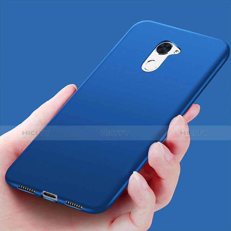 Coque Ultra Fine Silicone Souple S03 pour Huawei Y7 Prime Bleu Plus