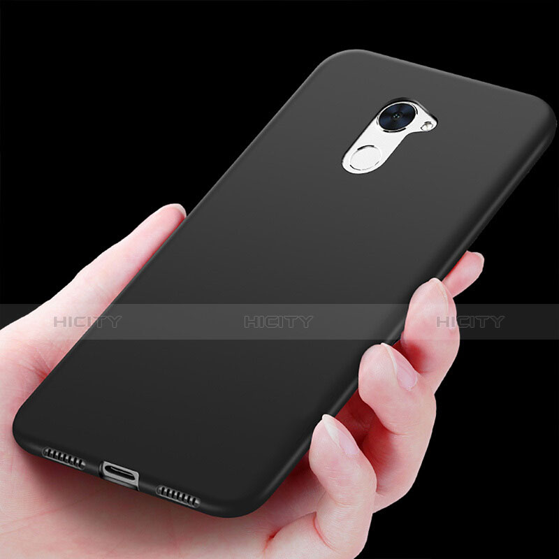 Coque Ultra Fine Silicone Souple S03 pour Huawei Y7 Prime Noir Plus