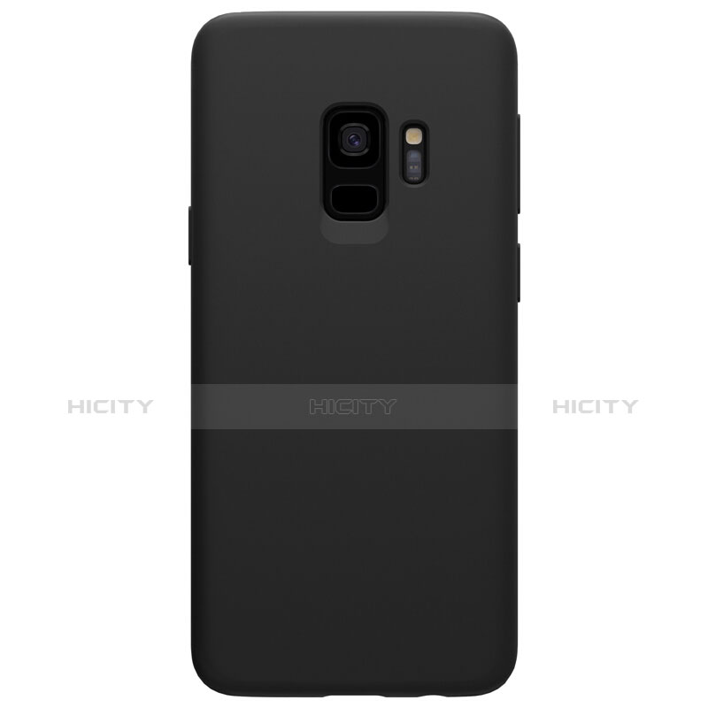 Coque Ultra Fine Silicone Souple S03 pour Samsung Galaxy S9 Noir Plus