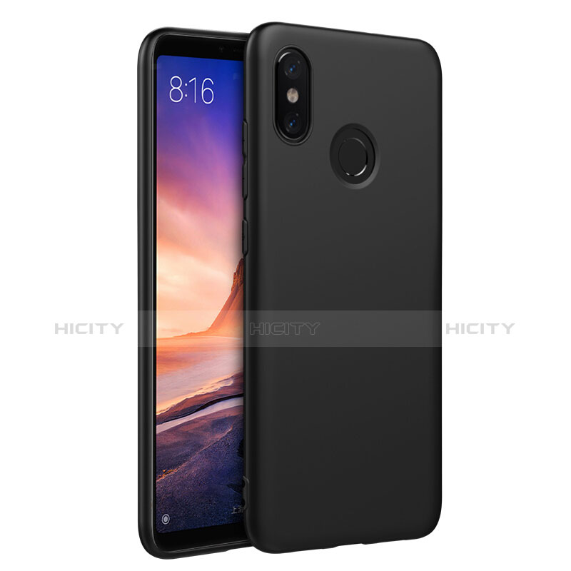 Coque Ultra Fine Silicone Souple S03 pour Xiaomi Mi Max 3 Noir Plus