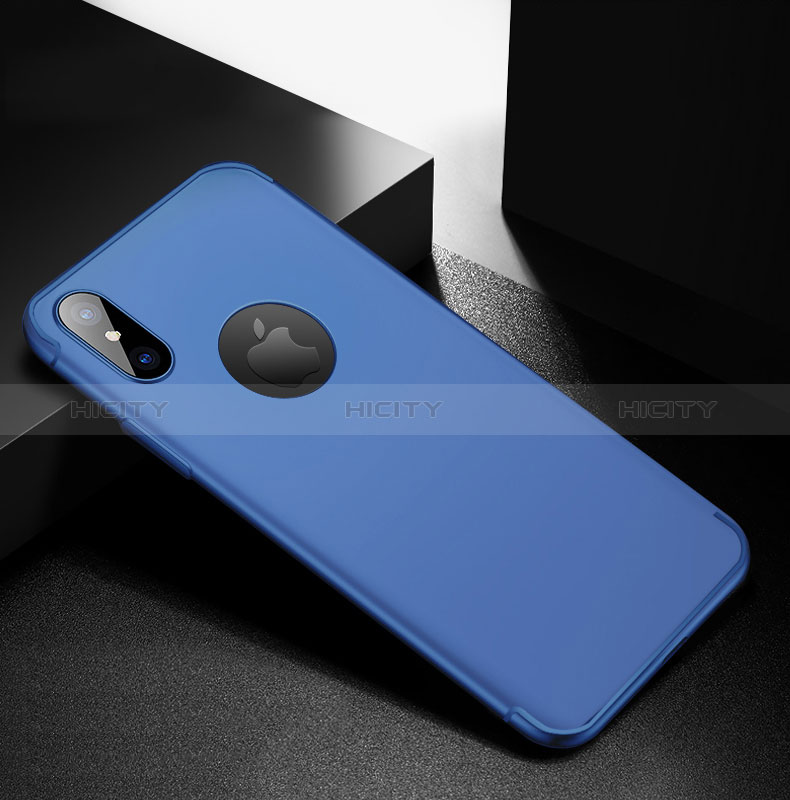 Coque Ultra Fine Silicone Souple S04 pour Apple iPhone Xs Max Bleu Plus