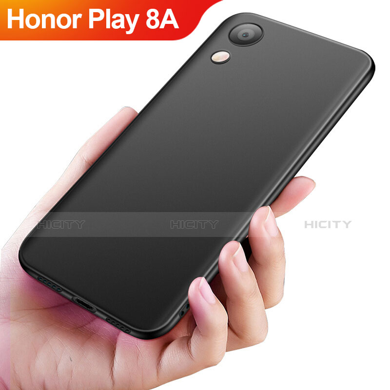 Coque Ultra Fine Silicone Souple S04 pour Huawei Honor Play 8A Noir Plus