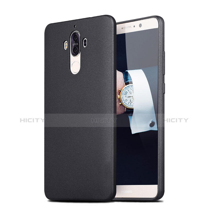 Coque Ultra Fine Silicone Souple S04 pour Huawei Mate 9 Noir Plus