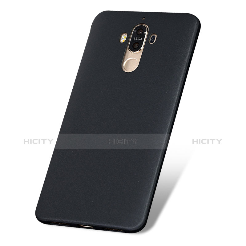 Coque Ultra Fine Silicone Souple S04 pour Huawei Mate 9 Noir Plus