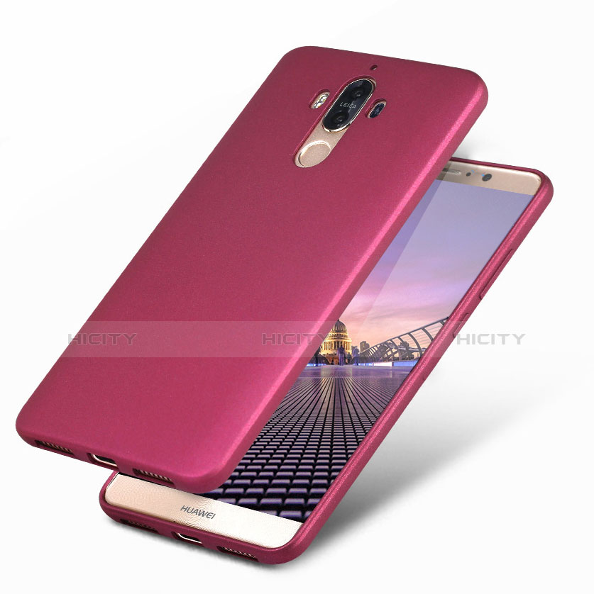 Coque Ultra Fine Silicone Souple S04 pour Huawei Mate 9 Violet Plus