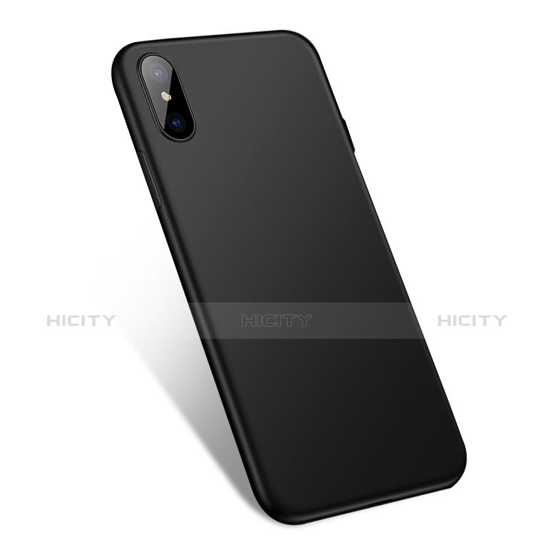 Coque Ultra Fine Silicone Souple S05 pour Apple iPhone Xs Noir Plus