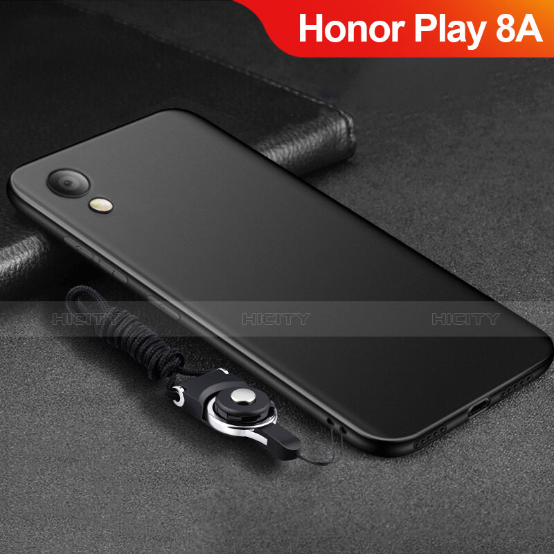 Coque Ultra Fine Silicone Souple S05 pour Huawei Honor Play 8A Noir Plus