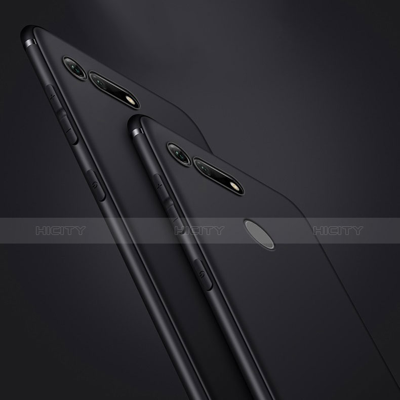Coque Ultra Fine Silicone Souple S05 pour Huawei Honor V20 Noir Plus