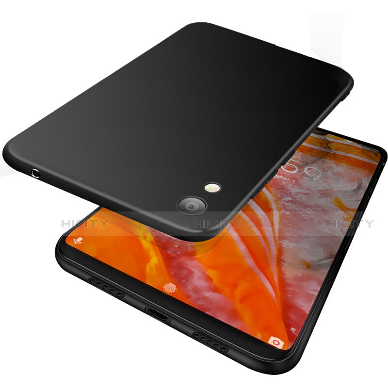 Coque Ultra Fine Silicone Souple S05 pour Huawei Y6 Pro (2019) Noir Plus