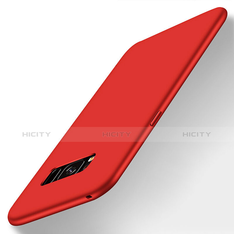 Coque Ultra Fine Silicone Souple S06 pour Samsung Galaxy S8 Rouge Plus