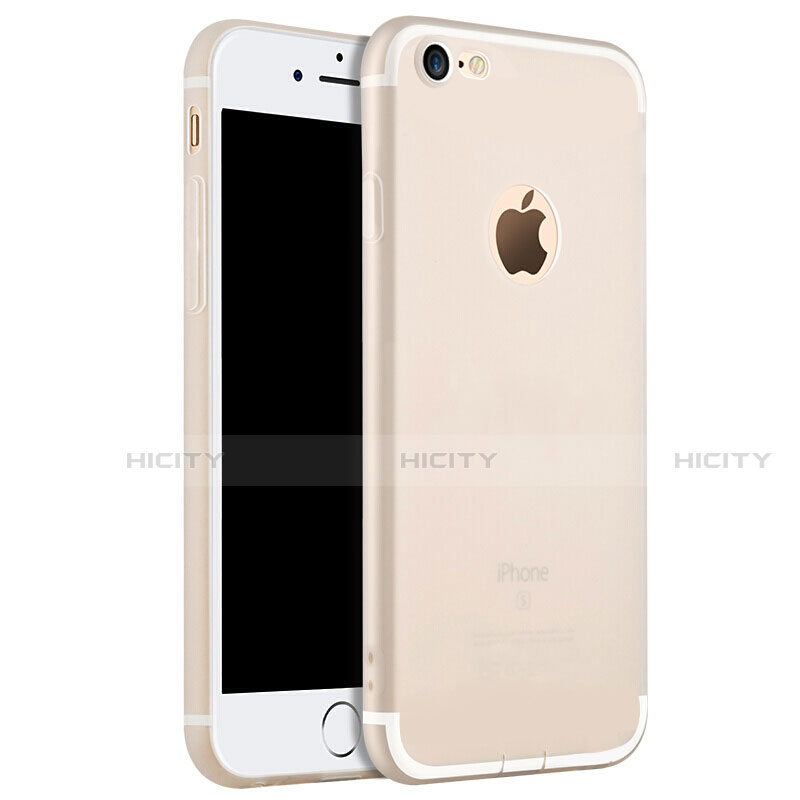 Coque Ultra Fine Silicone Souple S07 pour Apple iPhone SE (2020) Blanc Plus