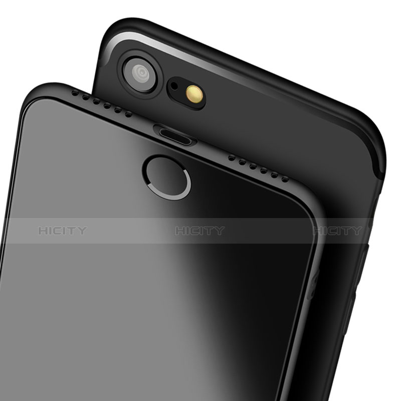 Coque Ultra Fine Silicone Souple S08 pour Apple iPhone 8 Noir Plus