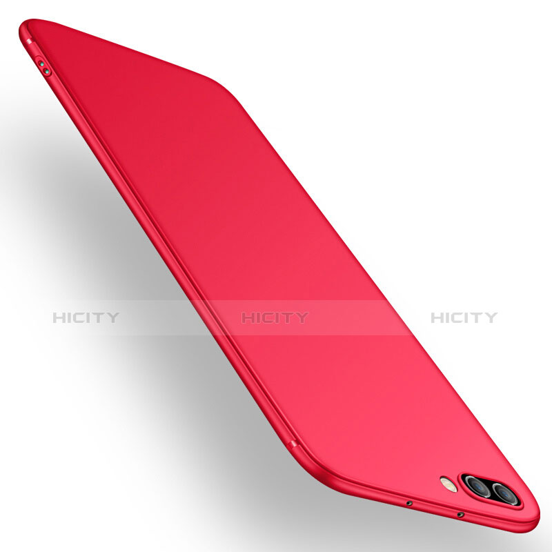 Coque Ultra Fine Silicone Souple S08 pour Huawei Honor V10 Rouge Plus