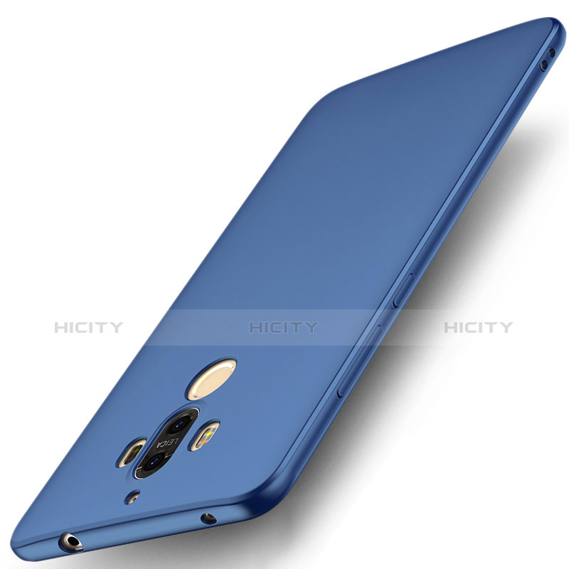 Coque Ultra Fine Silicone Souple S08 pour Huawei Mate 9 Bleu Plus