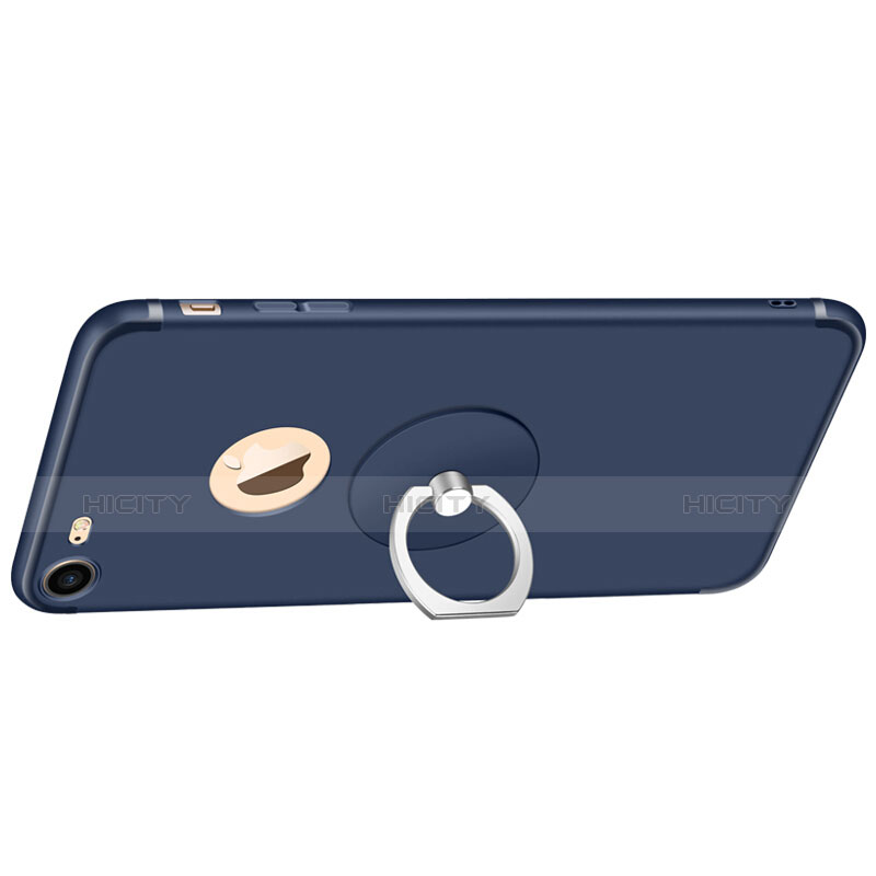 Coque Ultra Fine Silicone Souple S09 pour Apple iPhone 7 Bleu Plus