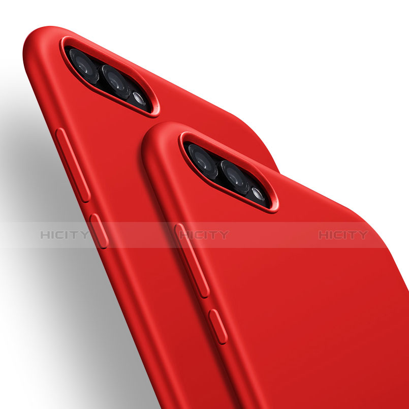 Coque Ultra Fine Silicone Souple S09 pour Huawei Honor V10 Rouge Plus