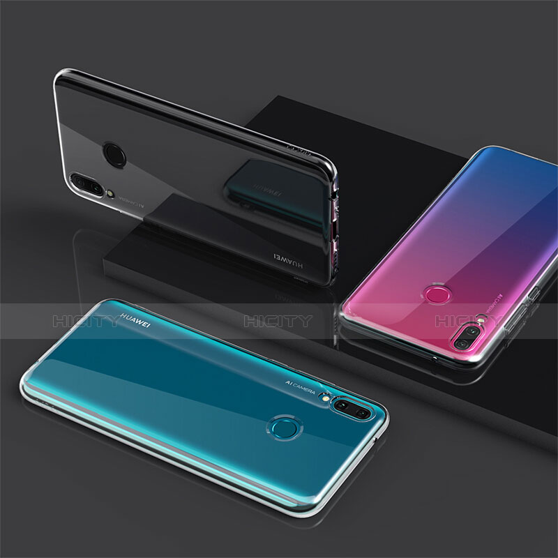 Coque Ultra Fine Silicone Souple Transparente et Protecteur d'Ecran pour Huawei Enjoy 9 Plus Clair Plus