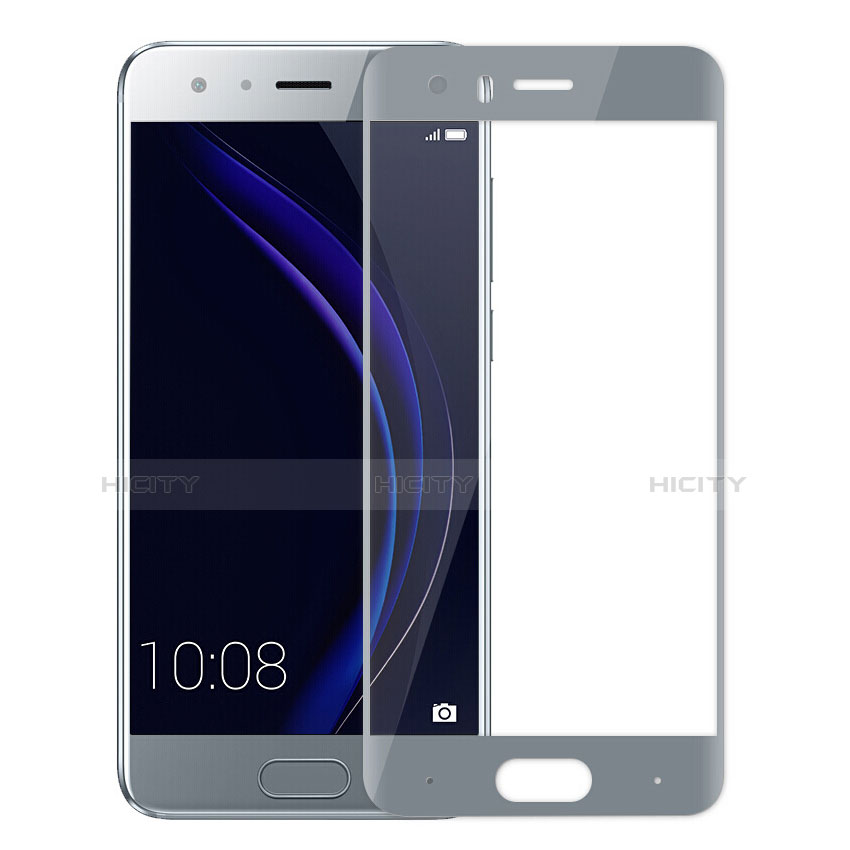 Coque Ultra Fine Silicone Souple Transparente et Protecteur d'Ecran pour Huawei Honor 9 Premium Gris Plus