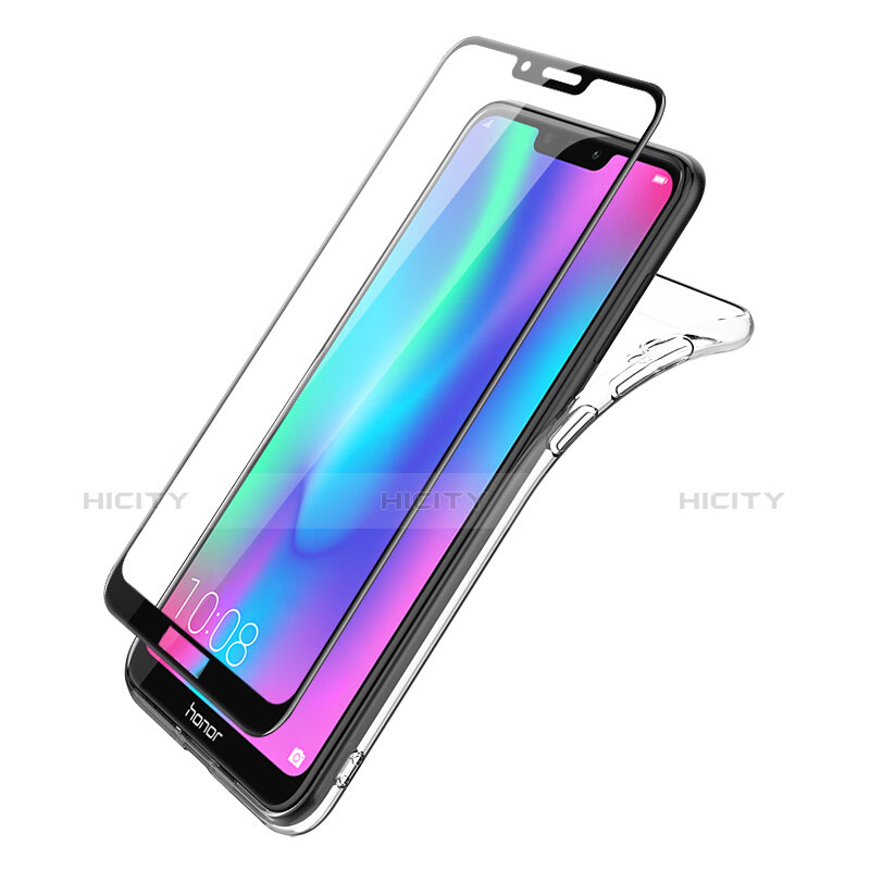 Coque Ultra Fine Silicone Souple Transparente et Protecteur d'Ecran pour Huawei Honor Play 8C Clair Plus