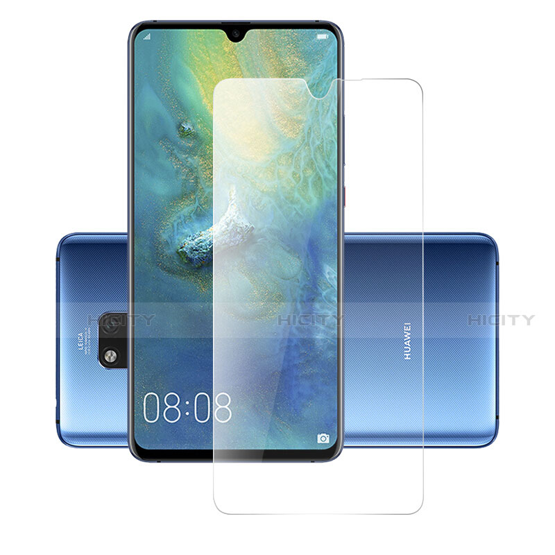 Coque Ultra Fine Silicone Souple Transparente et Protecteur d'Ecran pour Huawei Mate 20 X 5G Clair Plus