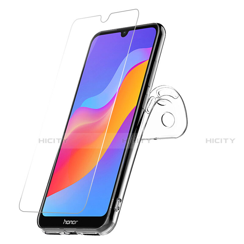 Coque Ultra Fine Silicone Souple Transparente et Protecteur d'Ecran pour Huawei Y6 (2019) Clair Plus