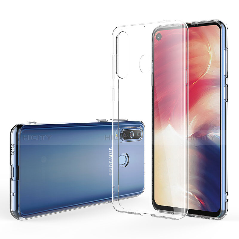 Coque Ultra Fine Silicone Souple Transparente et Protecteur d'Ecran pour Samsung Galaxy A8s SM-G8870 Clair Plus