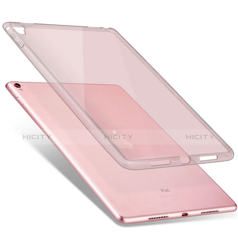 Coque Ultra Fine Silicone Souple Transparente pour Apple iPad Pro 9.7 Rose Plus