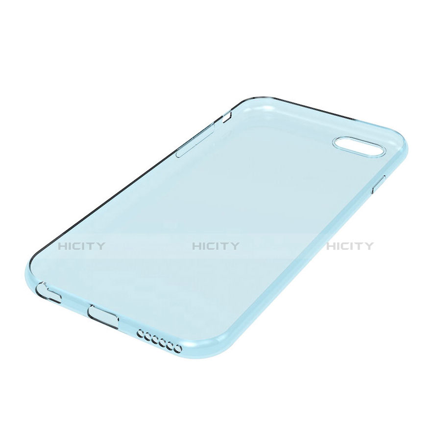 Coque Ultra Fine Silicone Souple Transparente pour Apple iPhone 6 Bleu Plus