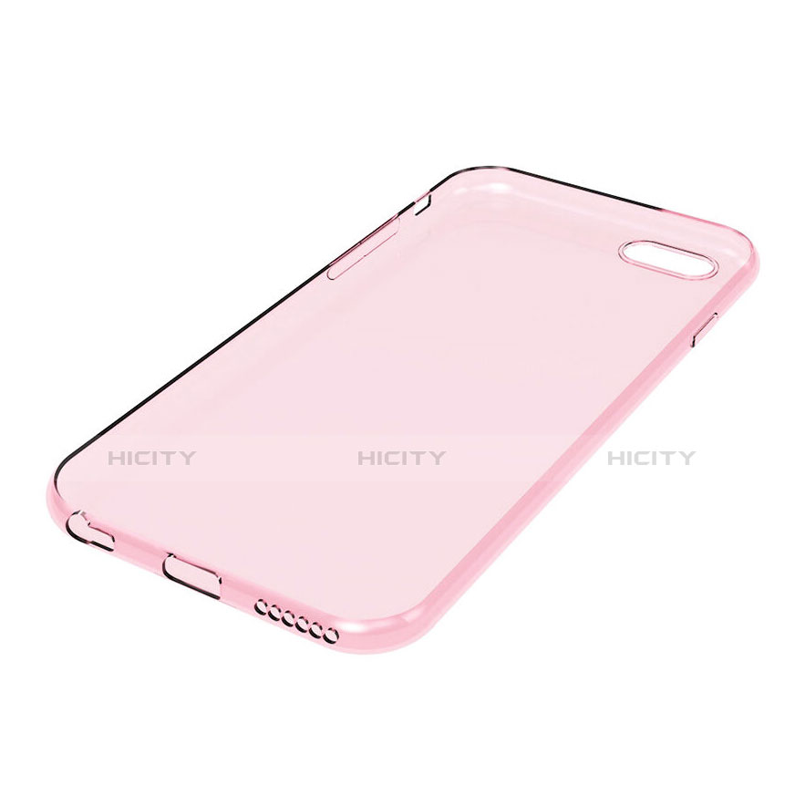 Coque Ultra Fine Silicone Souple Transparente pour Apple iPhone 6 Rose Plus